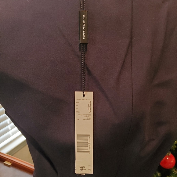 NWT ELIE TAHARI GWENETH SLEEVELESS SHEATH DRESS - Picture 3 of 7